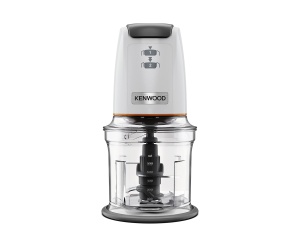 Kenwood EasyChop CHP61.000WH, tocator cu patru lame, bol 0,5 L, actionare sub presiune, 2 viteze, inel antiderapant, poate fi spalat in masina de spalat vase, spargator de gheata, 500 W, alb - Img 1