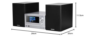 KENWOOD M-7000S-S - Sistem Smart Micro Hi-Fi cu Radio Internet, DAB+, CD/USB si Streaming Audio, Culoare Argintiu - Img 8