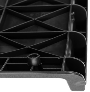 Kerbl Pet Dog Ramp Ajutor pliabil la imbarcare pentru caini Pentru animale de pana la 60 kg Suprafata profilata Puncte de sprijin cauciucate Negru 157 - Img 2