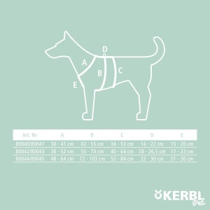 Kerbl Pet Panic Harness Miami benzina 25 mm 64-100cm - Img 6