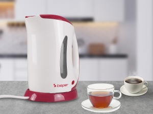 Kettle electric Beper BB.050, capacitate 1L, putere 900W, rosu - Img 4