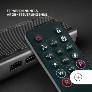 Kit ventilatoare Mars Gaming MF-SI4KIT, 4x 120mm, ARGB, negru - Img 4