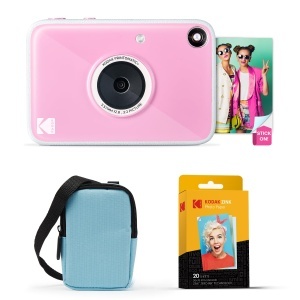 Kodak Printomatic Plus Camera Instantanee Starter Set Albastru 10MP Hartie ZINK 2x3
