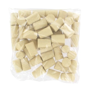 Korki pentru vin Fackelmann 005000, 50 bucati, conici, bej, 3,3 x 2,1 cm