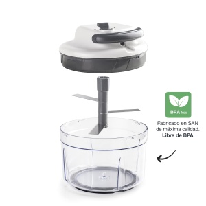 Lacor 60599 Tocator Manual Lame din Otel Inoxidabil Capacitate 12L BPA-Free - Img 5