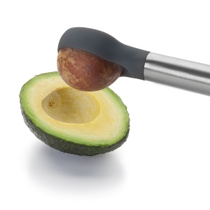 Lacor 61353 Schaler Avocados din otel inoxidabil gri 18x6x2 cm - Img 3