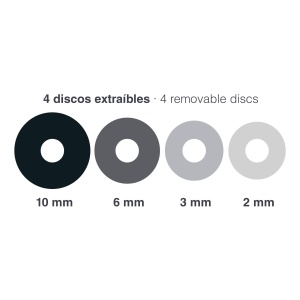 Lacor 67143 Roller pentru intins aluat discuri detasabile otel inoxidabil 415 cm compatibil masina de spalat vase - Img 5