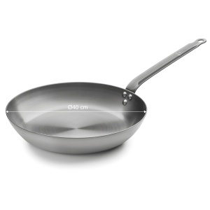 Lacor Eisen Pfanne 40 cm Tigaie Gusseisen Durabila si Eficienta Energetic - Img 2