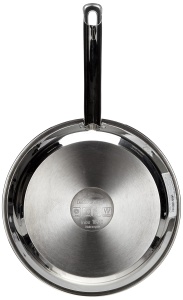 LACOR PAN 24 cm VITROCOR, Otel inoxidabil, Gri, 40625 - Img 4
