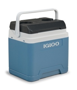 Lada frigorifica pasiva IGLOO IP24 24L albastru deschis izolatie eficienta