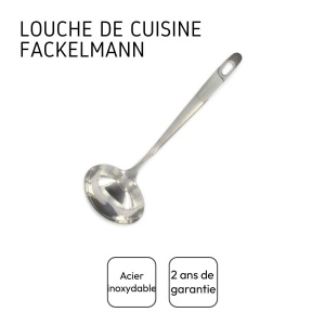 Ladita din inox Fackelmann, 28 cm, argintie, pentru servire supe si sosuri - Img 4