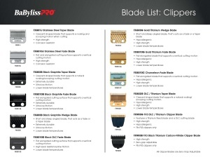 Lama de schimb Babyliss Pro FX803B Graphit Negru pentru masini de tuns - Img 9