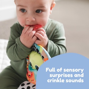 Lamaze Finlee Look Book Cartea de Activitati pentru Bebelusi cu Texturi si Elemente Interactive - Img 3