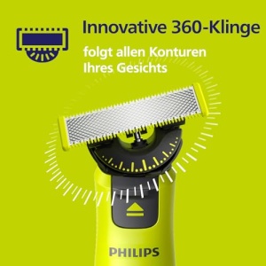 Lame Philips OneBlade 360 - 3x 360 lame de schimb, tundere si barbierit pe fata si corp, QP430/60 - Img 6