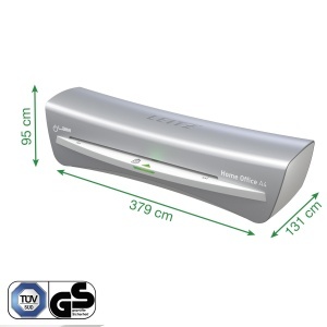 Laminator A4 Leitz iLAM 73680089, 80-125 microni, incalzire rapida, gri - Img 8