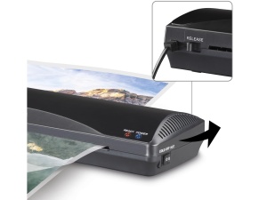 Laminator la cald si la rece Hama cu folii de laminare A3 laminator pentru laminare la rece si laminare la cald incalzire rapida acasa birou scoala bu - Img 5