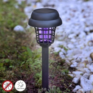 Lampa Anti Tantari Innovagoods cu Alimentare Solara, Design Modern, Multifunctionala - Img 8