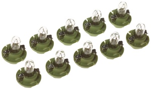 Lampa auto OSRAM ORIGINAL BX8.4d, 12V, 2W, 10 bucati
