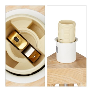 Lampa de birou pentru copii Relaxdays, mint, cu model stele, 40 cm - Img 7