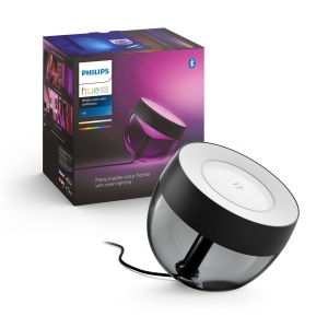 Lampa de masa Philips Hue Iris 570 lm iluminare inteligenta 16 milioane de culori negru - Img 5