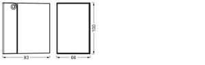 Lampa de perete LEDVANCE ENDURA Classic Cube, aluminiu, GU10, IP44 - Img 3