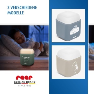 Lampa de veghe reer SleepLight 2in1 LED portabila cu senzor de lumina culoare Eucalyptus - Img 7