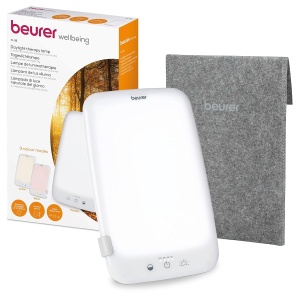 Lampa de zi Beurer TL 35, 10000 Lux, 3 temperaturi de culoare, dimabila, alba