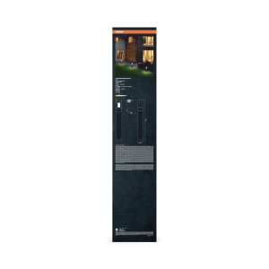 Lampa Exterioara Osram ENDURA Style, LED, Gri Inchis, IP44 - Img 4
