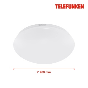 Lampa LED cu senzor de miscare TELEFUNKEN, 15W, 1500 Lumen, alba, 27,8 cm - Img 7