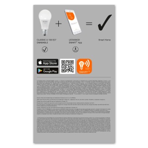 Lampa LED cu WiFi LEDVANCE, E27, Dimmabila, 100W inlocuitor, 3 bucati - Img 5