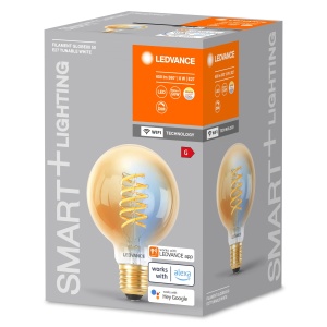 Lampa LED cu WiFi LEDVANCE SMART, 8W, 650lm, forma sferica, culoare aurie - Img 3