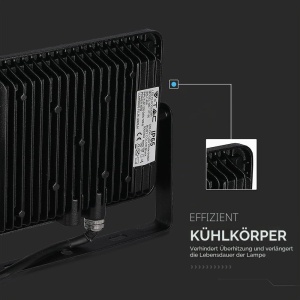 Lampa LED de exterior V-TAC 50W, 4000 Lumen, negru, IP65 - Img 7