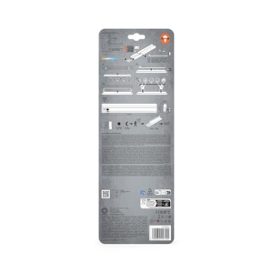Lampa LED de sub dulap Osram LinearLED 300, 98 Lumen, cu senzor de miscare, argintie - Img 5