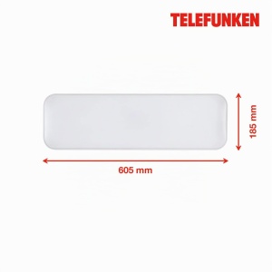 Lampa LED de tavan Telefunken, dimabila, 24W, 2800 Lm, lumina neutra - Img 6