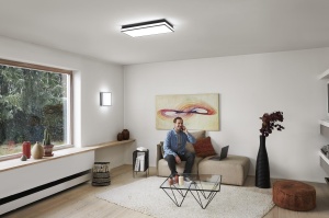 Lampa LED Deckenleuchte LEDVANCE ORBIS MAGNET SMART Wi-Fi 42W, 3000-6500K, Neagra - Img 4