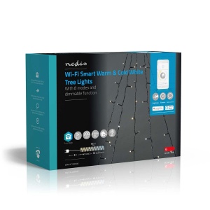Lampa LED decorativa NEDIS SmartLife 200 LED-uri 5 x 4 m Wi-Fi