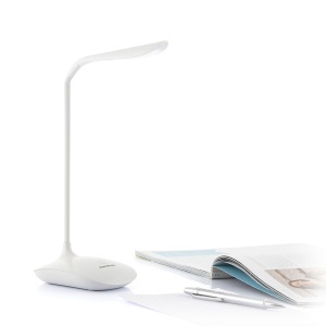 Lampa LED InnovaGoods Lum2Go Alba 3 Intensitati Reincarcabila si Portabila