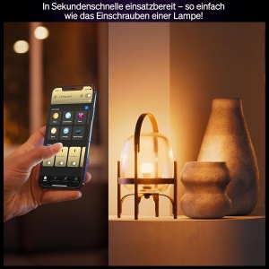 Lampa LED Inteligenta Philips Hue A67, E27, 11.8W, Culoare si Alb, 1600 Lumen - Img 6