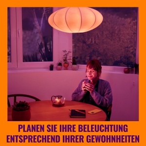Lampa LED Inteligenta WiZ A60, E27, 806 Lumen, Dimabila, 2200-6500 K, 2 Buc - Img 7