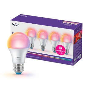 Lampa LED Inteligenta WiZ A60, E27, 806 Lumen, Dimmabila, Culoare Completa