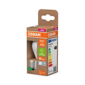 Lampa LED Osram Classic P 25, 6W, E27, Filament, 300 unghi - Img 3