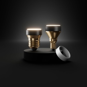 Lampa LED Osram Star Flat 3.5W (echivalent 28W), 300lm, 2700K, negru - Img 2