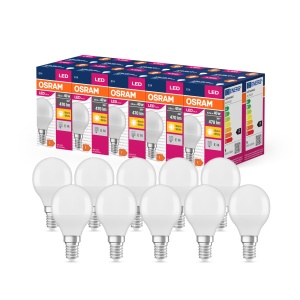 Lampa LED Osram Star Value Classic P40, E14, 470 Lumen, cald