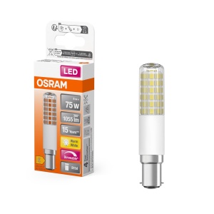 Lampa LED Osram T Slim multicolor 8W, dimabila, 2700K, B15d