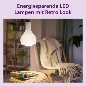 Lampa LED Philips Classic A60, 60W, E27, 2700K, 6 bucati - Img 4