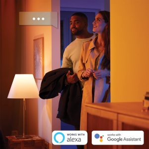 Lampa LED Philips Hue Sana, alba, dimabila, 16 milioane culori - Img 6