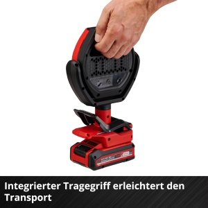Lampa LED portabila Einhell GC-OL 181500 Li-Solo 18V 1500 lm cap rotativ - Img 9