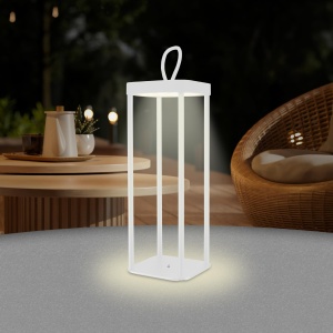 Lampa LED reincarcabila BEPER P207ILI101, 25 LED-uri, lumina calda, intensitate reglabila, IP44, USB-C