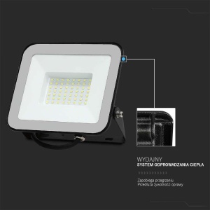 Lampa LED V-TAC Slimline Pro 50W, 4270 Lumen, Negru - Img 3