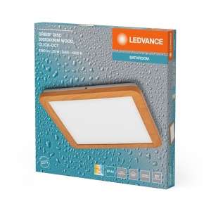 Lampa LEDVANCE ORBIS, 22W, 1800lm, 30004000K, IP44, Design Lemn - Img 2